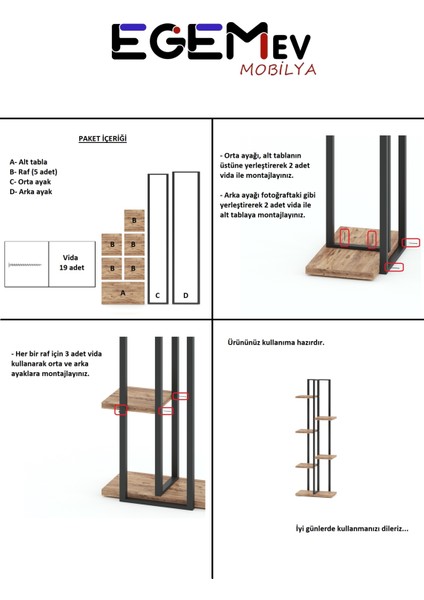 Saksılık Dekoratıf 7 Bölmeli Çicek Saksı Sıtandı Çok Katlı Dekoratif Çiçeklik indirimleri