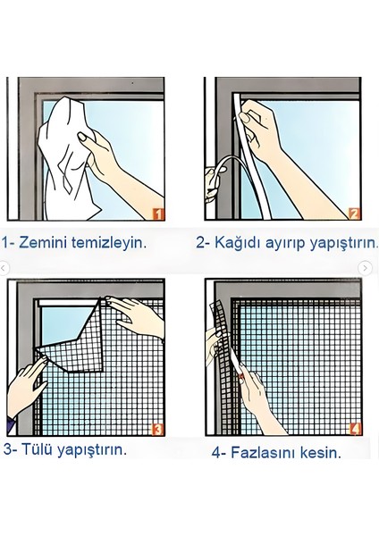 Birdoludükkan Mıknatıslı Kapı Sinekliği
