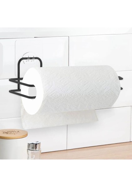 Buffer® Kendiliğinden Yapışkanlı Krom Paslanmaz Metal Havlu Kağıtlık Aparatı