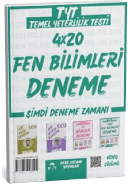 2025 Tyt Fen Bilimleri 4 Deneme Tamamı Video Çözümlü