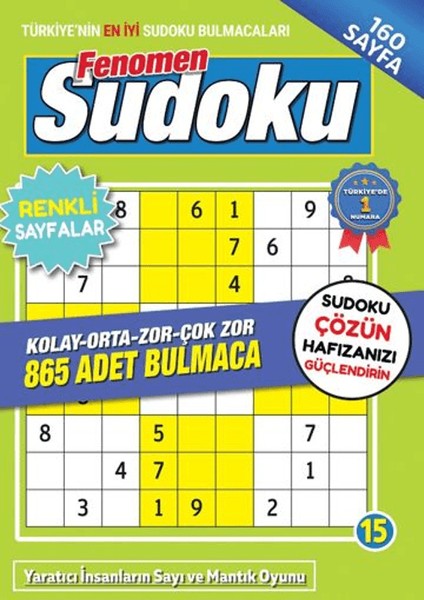 Fenomen Sudoku 15 - Bertan Kodamanoğlu