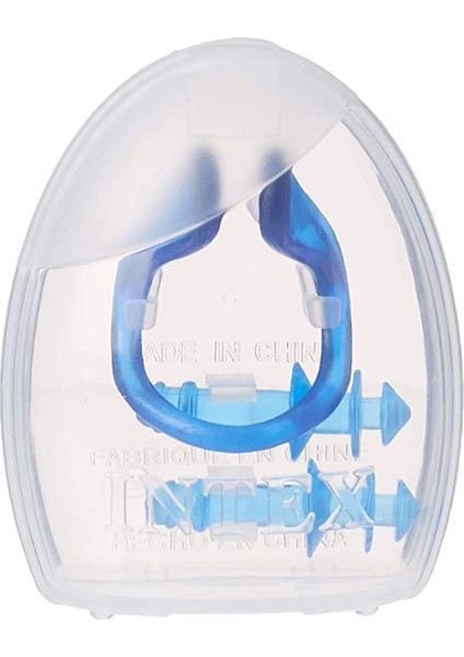 2'li Kulak Tıkacı ve Burun Klipsi Seti - Kulak Burun Tıkacı Silikon - Aqua Flow Ear Plug And Nose Clips - Deniz Kulak Tıkacı Burun Klipsi