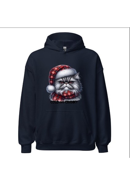 Cats Aold And Cranky - Kedi Hoodie Kapşonlu Sweatshirt modelleri