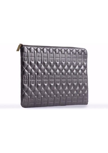 Gri Clutch Büyük