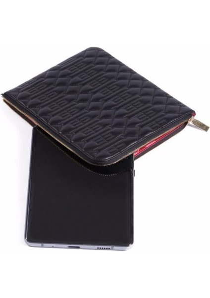 Siyah Tablet Clutch