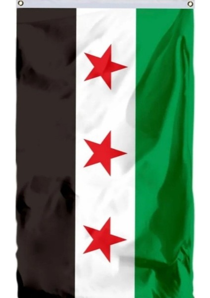 Suriye Bayrağı Raşel Kumaş Dijital Baskı 200 x 300