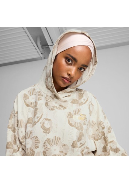 Ess+ Class Act Kadın Grafik Kapüşonlu Sweatshirt fırsatları