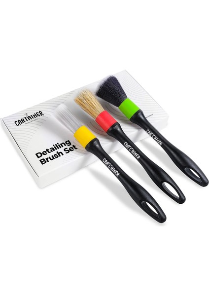 Cartainer Detailing Brush Set Üçlü Detay Fırça Seti modelleri