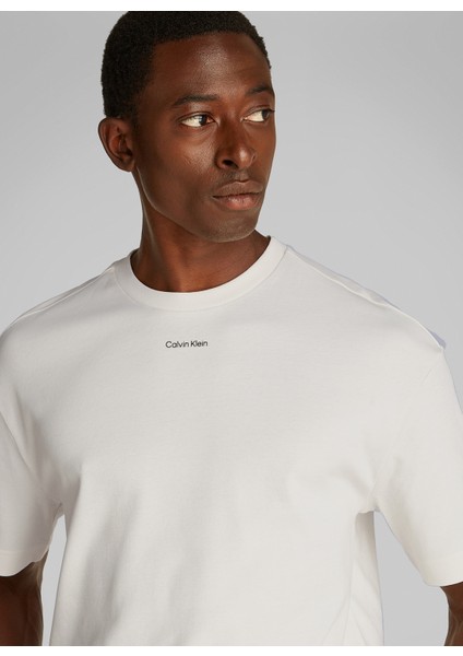 Beyaz Erkek T-Shirt K10K112487YAS