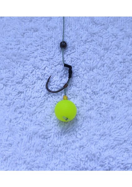 5 Adet Hamur Yaylı Sazan Rig Takımı ( 14 mm Karışık Renkli Pop Up'lı )