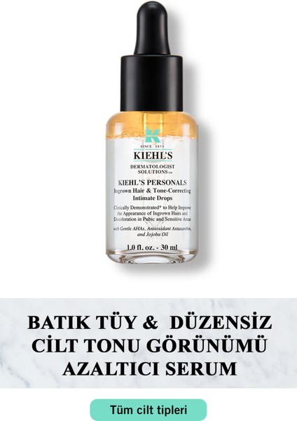 Ingrown Hair And Tone-Correcting Intimate Drops Serum 30 ml