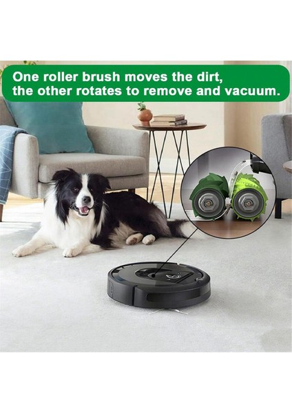 Irobot Roomba Için I7 I7+ I8 I8+ I1 I2 I3 I3+ I4 I4+ I6 I6+ E5 E6 E7 J6 J7 J7+/artı E, I & J Serisi Vakum Filtre Fırçası (Yurt Dışından) fırsatları