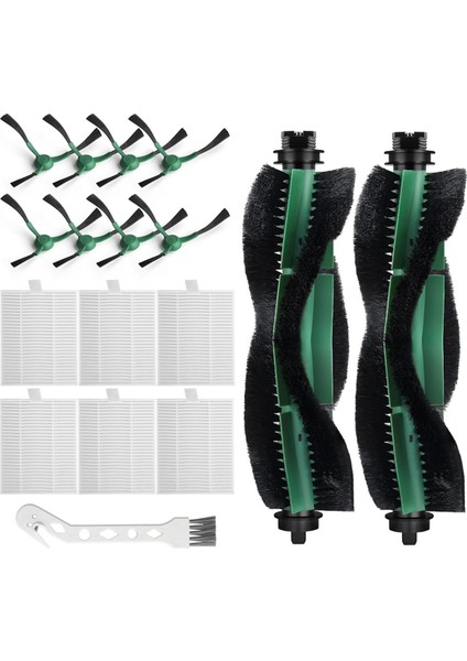 Irobot Roomba Essential Serisi Y0110 Y0140, Q0120 Q011 Robot Süpürge Ana Yan Fırça Hepa Filtreler Aksesuarlar (Yurt Dışından)