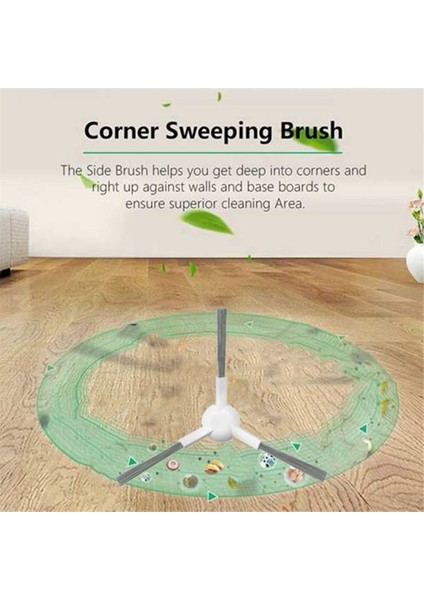 Xiaomi Robot Süpürge X20+ / X20 Plus Için Aksesuar Seti Ana Yan Fırça Hepa Filtre Paspas Bezi Toz Torbası Yedek Parçaları (Yurt Dışından)