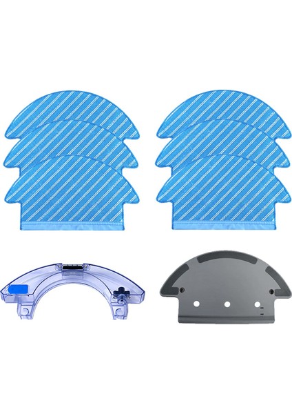 Ecovacs DN55/33/36/56/520 Robot Süpürge Için 8 Adet Yedek Parça (Yurt Dışından)