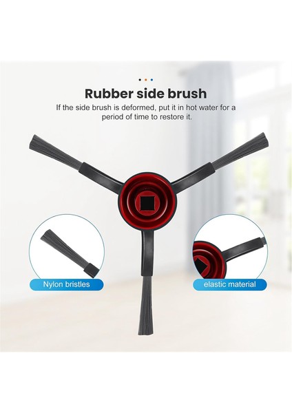 Ecovacs Deebot T30S Robot Süpürge Ana Yan Fırça Hepa Filtre Paspas Bezi Toz Torbaları Parçaları (Yurt Dışından) modelleri