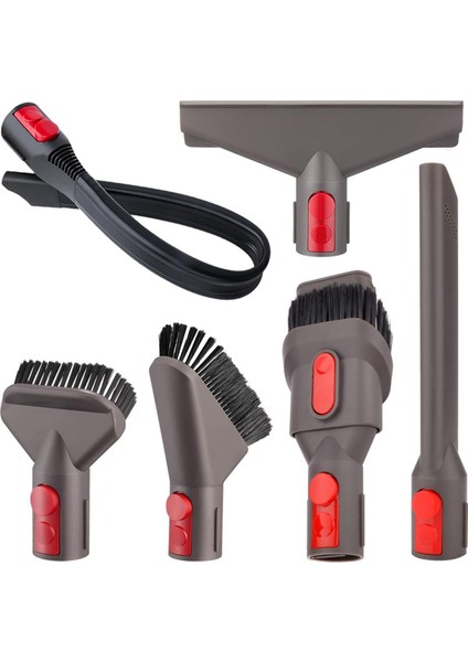 Dyson Gen5 G5 V15 V12 V11 V10 V8 V7 Kablosuz Süpürge Aksesuarları Esnek Dar Alan Aracı Için Vakum Eklenti Seti (Yurt Dışından)