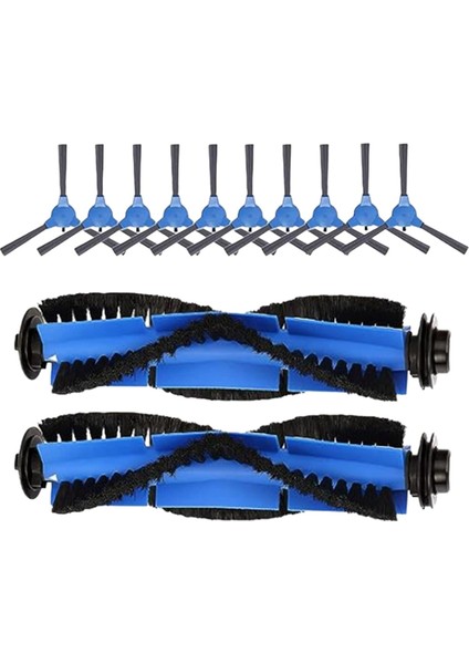 Eufy Robovac 11S, G30/ Edge/hibrit, G15, G20/HIBRIT, G35, G40/HIBRIT, Coredy R550 650 3500 Için Yedek Fırça (Yurt Dışından)