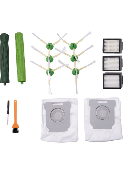 Irobot Süpürme Robotu Aksesuarları Toz Torbası I7 I7+ E5 E6 I3 Ana Fırça Yan Fırça Filtre Aksesuarları Için Uygundur (Yurt Dışından)