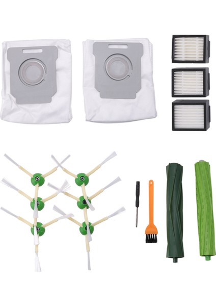 Irobot Süpürme Robotu Aksesuarları Toz Torbası I7 I7+ E5 E6 I3 Ana Fırça Yan Fırça Filtre Aksesuarları Için Uygundur (Yurt Dışından) fırsatları