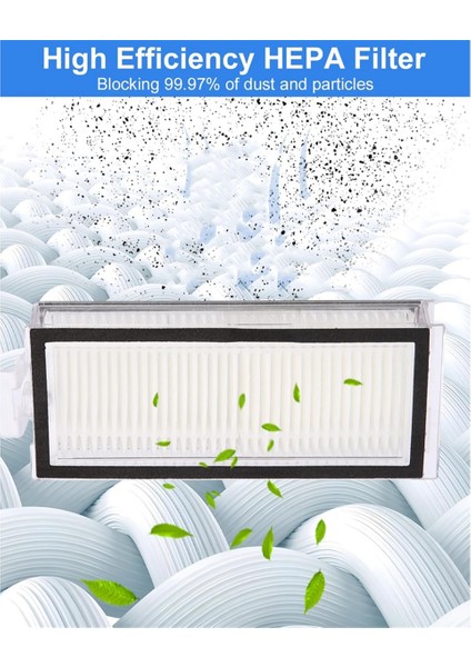 Roborock Q8 Max+ Robot Süpürge Ana Yan Fırça Hepa Filtre Paspas Bezi Yedek Parçalar Aksesuarlar (Yurt Dışından) fırsatları