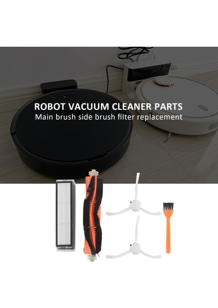 Ana Fırça Yan Fırça Hepa Filtresi Xiaomi Dreame Bot D9 Max Robotik Süpürge Parçaları Aksesuarları Için Yedek (Yurt Dışından) fırsatları