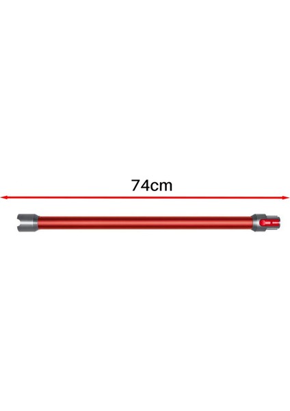 Dyson V10SLIM/DIJITAL Ince Metal Hızlı Açılan Düz Boru Çubuğu El Değnek Tüpü Vakum-A Için Uzatma Çubuğu (Yurt Dışından)
