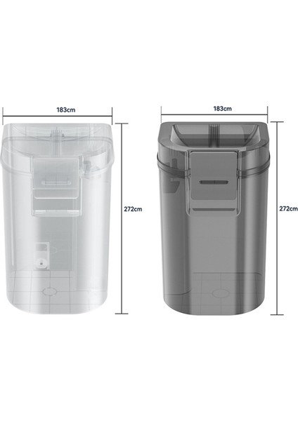 Dreame X30/X30 Pro Robot Süpürge Aksesuarları B Için Kanalizasyon Tankı Temiz Su Deposu (Yurt Dışından)
