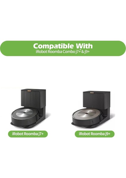 Irobot Roomba Combo J7+J9+ Ana Yan Fırça Hepa Filtre Paspas Bezi Aksesuarları Için Yedek Parçalar (Yurt Dışından) fırsatları