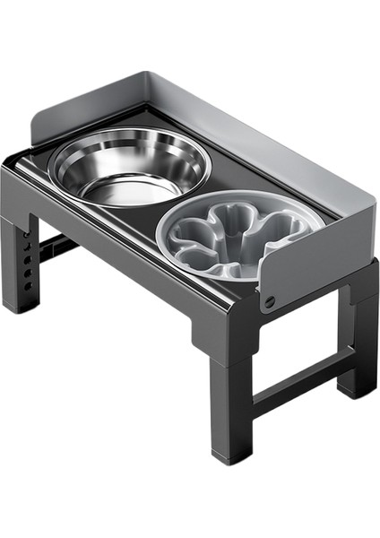 Yavaş Yemek Kasesi Pet Yavaş Yemek Tepsisi Boğulma Önleyici Yavaş Yemek (Yurt Dışından)