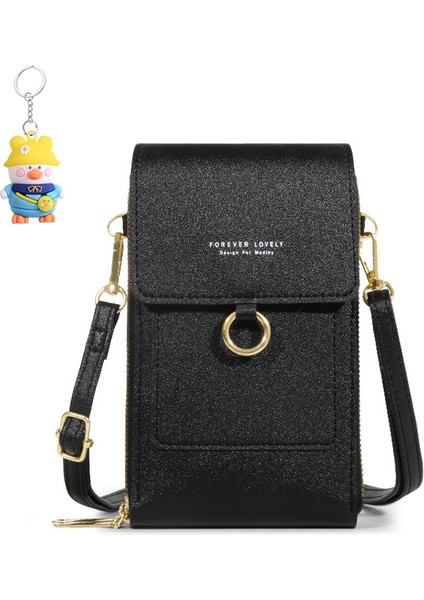Dokunmatik Ekranlı Cep Telefonu Çantası Kadın Dikey Crossbody Çantası Cep Telefonu Çantası Çok Fonksiyonlu (Yurt Dışından)