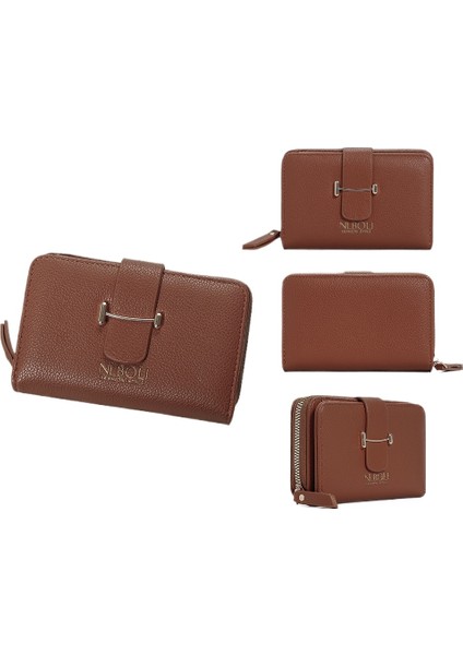 Bayanlar Orta Boy Cüzdan, Basit Askıklı El Çantası, Çok Kart Yuvası, Büyük Kapasiteli Bozuk Para Cüzdanı (Yurt Dışından) fırsatları