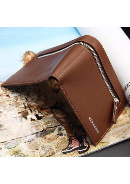 Cüzdan Kısa Büyük Kapasiteli Moda Cüzdan Basit Moda Değişim Çantası (Yurt Dışından)