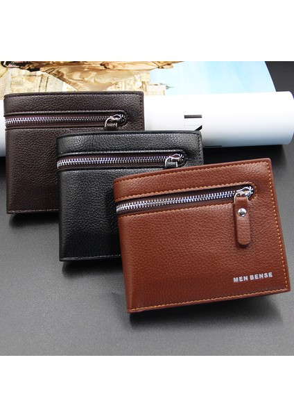 Cüzdan Kısa Büyük Kapasiteli Moda Cüzdan Basit Moda Değişim Çantası (Yurt Dışından)
