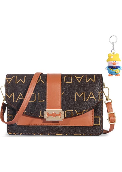 Bayan Omuz Çantası Gündelik Moda Crossbody Çanta Büyük Kapasiteli Hafif Çok Fonksiyonlu Para Cüzdanı (Yurt Dışından)