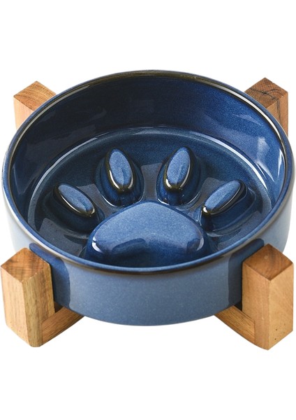 Yavaş Yemek Kasesi Pet Yavaş Yemek Tepsisi Boğulma Önleyici Yavaş Yemek (Yurt Dışından)