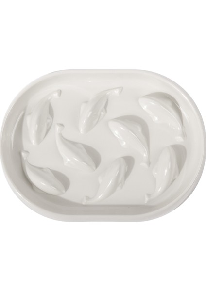 Köpekler ve Kediler Için Yavaş Yemek Kasesi Pet Dökülme ve Boğulma Önleyici (Yurt Dışından)