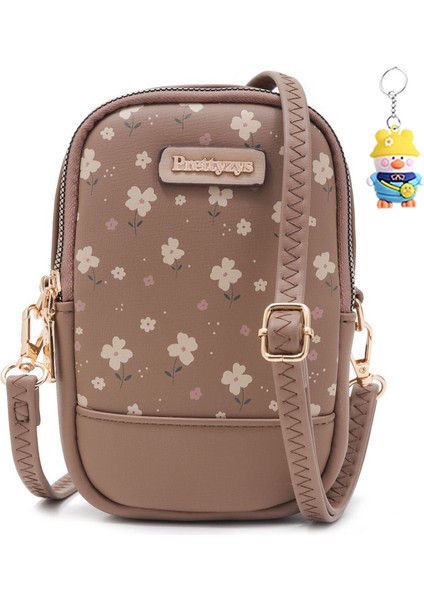 Cep Telefonu Çantası Seyahat Crossbody Küçük Sırt Çantası Kart Tutucu (Yurt Dışından)