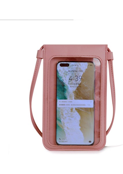 Küçük Çanta Kadın Şeffaf Dokunmatik Ekran Tek Omuz Kadın Çantası Crossbody Çanta Kız Moda Çok Yönlü Cep Telefonu Çantası (Yurt Dışından) fiyatları