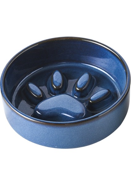 Yavaş Yemek Kasesi Pet Yavaş Yemek Tepsisi Boğulma Önleyici Yavaş Yemek (Yurt Dışından)