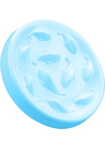 Köpekler ve Kediler Için Yavaş Yemek Kasesi Pet Dökülme ve Boğulma Önleyici (Yurt Dışından)