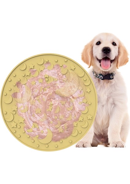 Köpekler ve Kediler Için Yavaş Yemek Kasesi Pet Dökülme ve Boğulma Önleyici (Yurt Dışından)