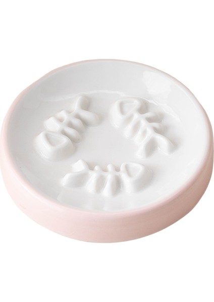 Yavaş Yemek Kasesi Pet Yavaş Yemek Tepsisi Boğulma Önleyici Yavaş Yemek (Yurt Dışından)