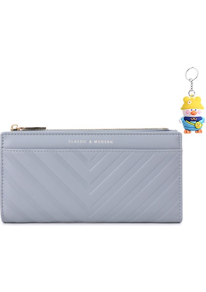 Cüzdan Kadın Çoklu Kart Yuvası Moda ve Çok Yönlü Bayanlar El Çantası (Yurt Dışından)