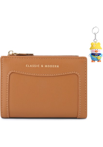 Moda Kısa Kadın Cüzdan Para Cüzdanı Kart Tutucu (Yurt Dışından)