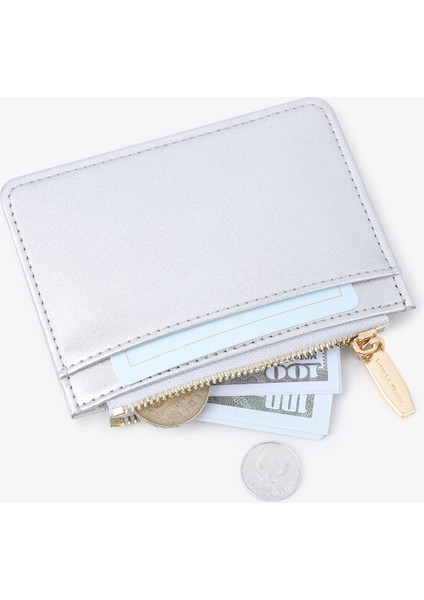 Saklama Mini Para Cüzdanı Kart Tutucu Kart Tutucu Kimlik Çantası Ince Kadın Para Cüzdanı (Yurt Dışından) fırsatları