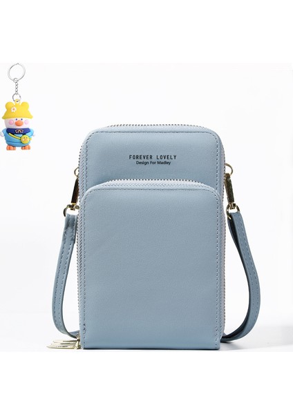 Moda Büyük Kapasiteli Crossbody Çanta Çok Fonksiyonlu Cep Telefonu Çantası Kadın Crossbody (Yurt Dışından)