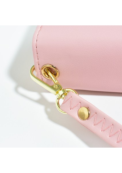 Çift Fermuarlı Cüzdan Bayanlar Uzun Büyük Kapasiteli Clutch Öğrenci Çift Katmanlı Cüzdan Değişim Cep Telefonu Çantası (Yurt Dışından)