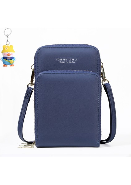 Moda Büyük Kapasiteli Crossbody Çanta Çok Fonksiyonlu Cep Telefonu Çantası Kadın Crossbody (Yurt Dışından)