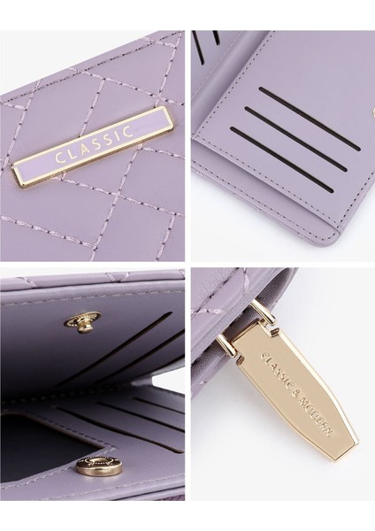 Kadın Cüzdan Çok Fonksiyonlu Kısa Clutch Çanta Kadın Kart Tutucu (Yurt Dışından) fırsatları